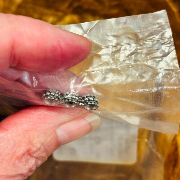 Pewter Spacers and Rondelle (Antique Pewter and Atq Gld) Beads Jewelry Crafts - Picture 5 of 9